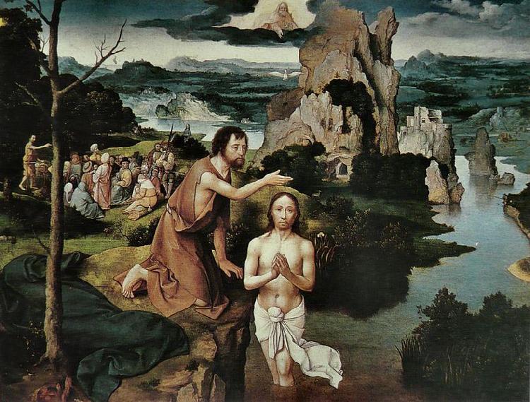 Joachim Patinir Baptism of Christ